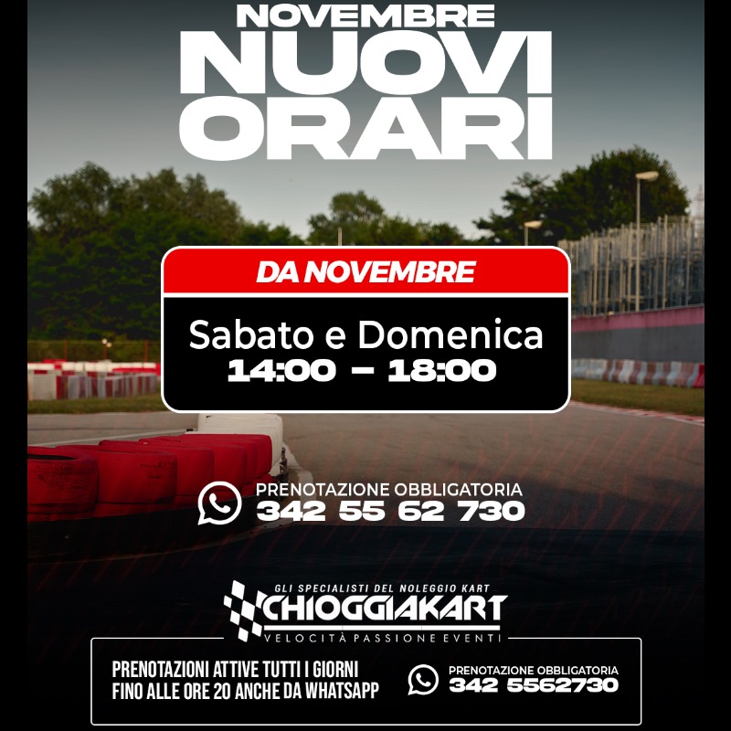 ORARI AUTUNNO 2026