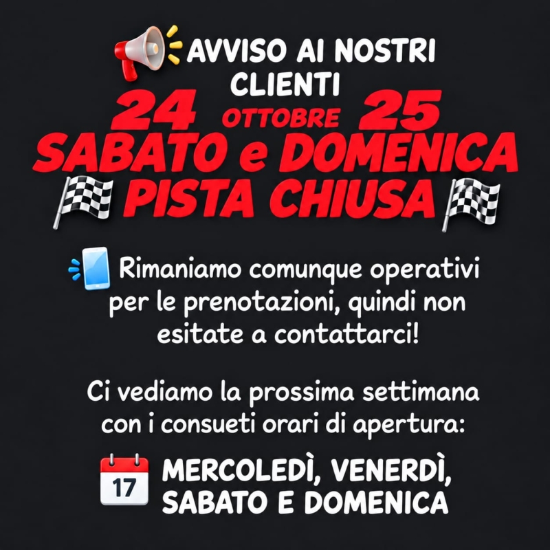 CHIUSURA STRAORDINARIA